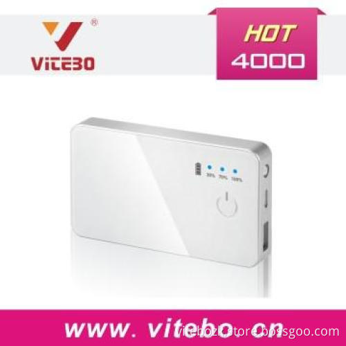 4000mAh External Battery Charger For iPhone 5 iPad minI